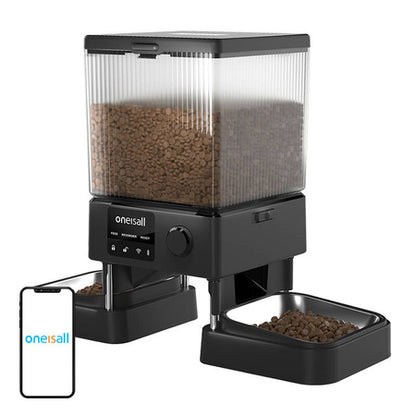 Oneisall Automatic double pet feeder WiFi