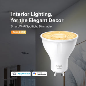 TP-Link Smart Spotlight Tapo L610 GU10 2.9W Dimmable 2700K